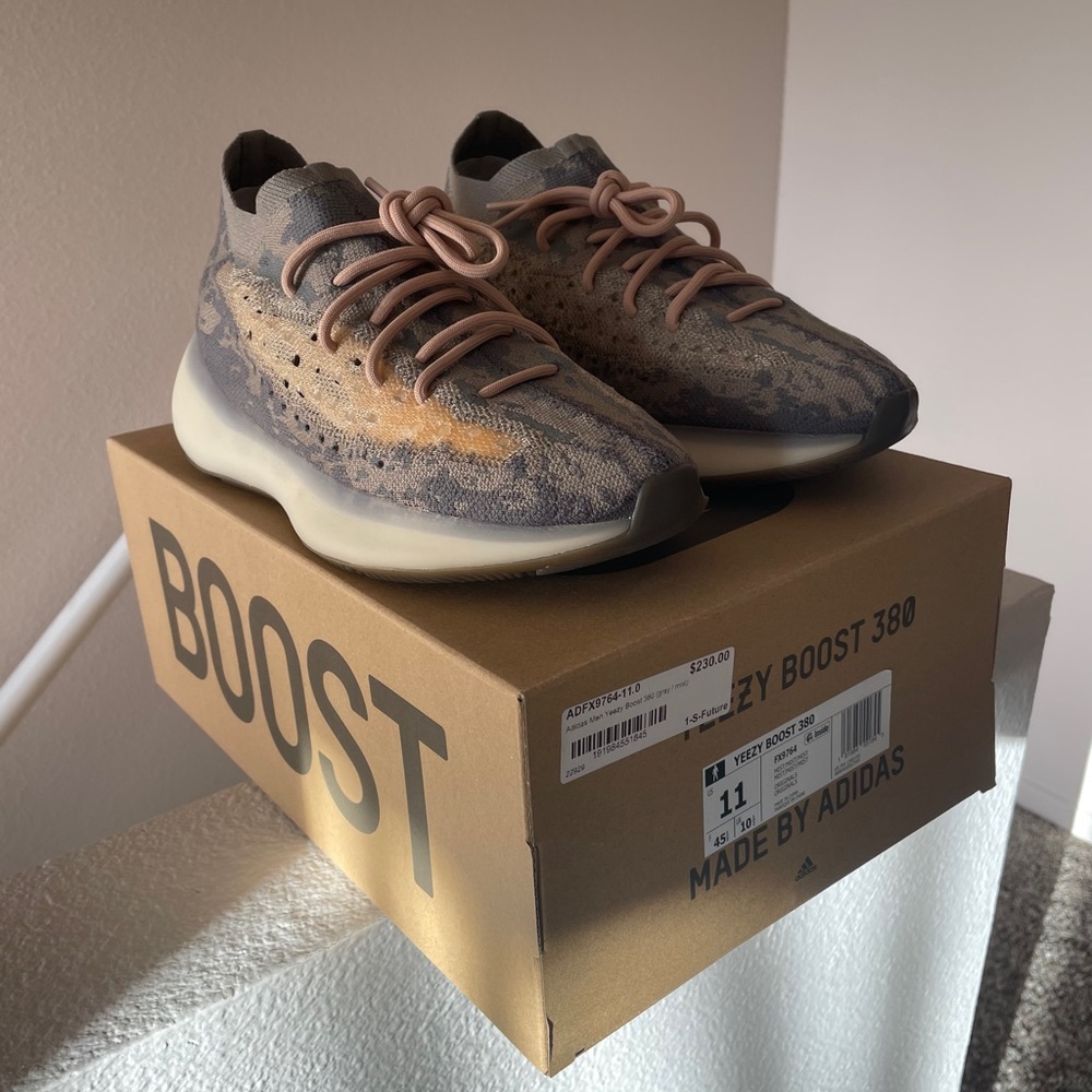 Adidas Yeezy Boost 380 Mist Non-Reflective SZ 11